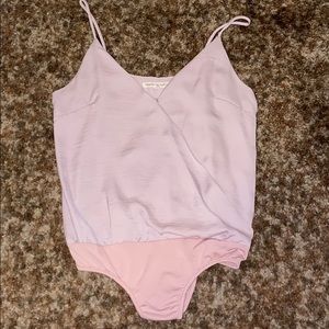 Blush bodysuit